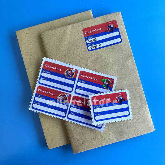 Label Buku Type B