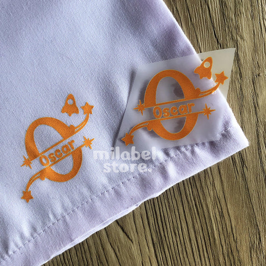 Stiker Baju Big • Initial Rocket