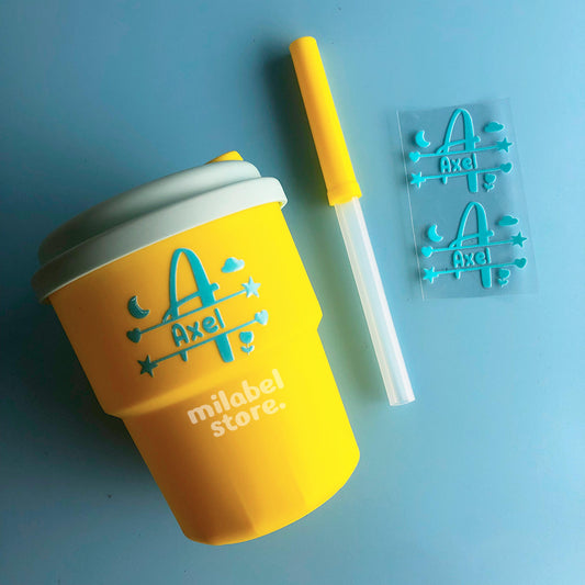 Big Initial Cloud • Sticker