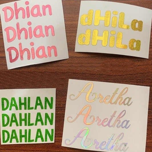 Stiker Hologram