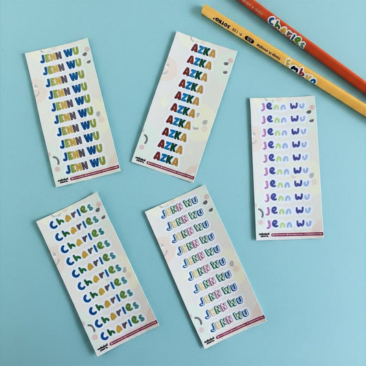 Pattern Sticker ( Petite 0,8 cm )
