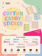 Cotton Candy Sticker