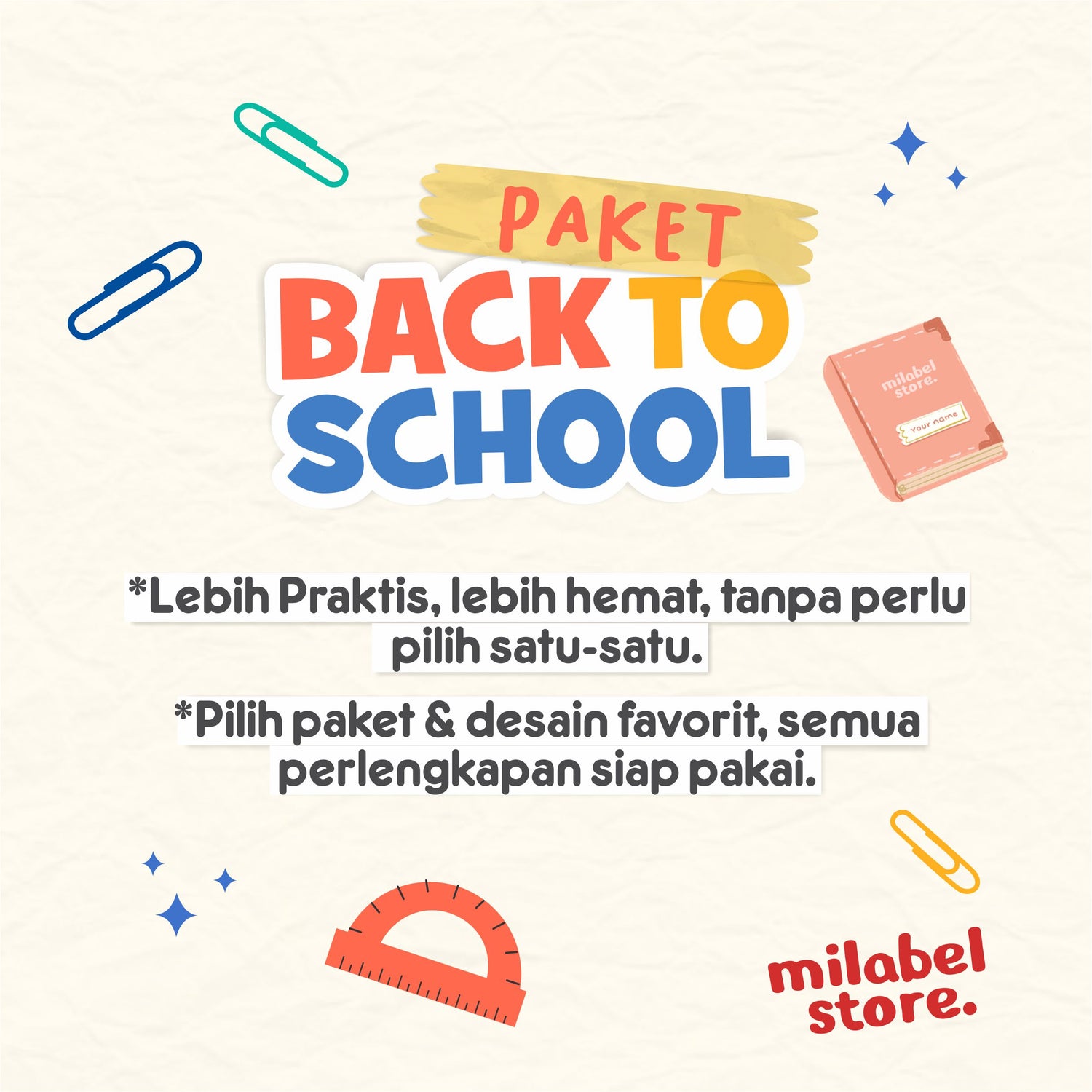 Paket Back To School