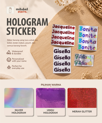 Stiker Hologram