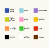 Sticker Baju Monochrome