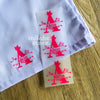 Stiker Baju Big Initial Crown