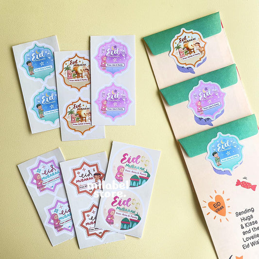 Label Ucapan Ied Fitr