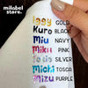 Stiker Baju • Diamond Glittery