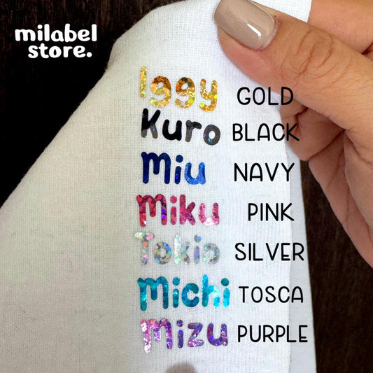 Stiker Baju • Diamond Glittery