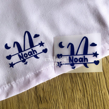 Stiker Baju • Big Initial Cloud
