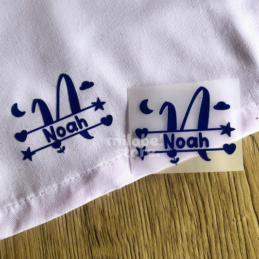 Stiker Baju • Big Initial Cloud