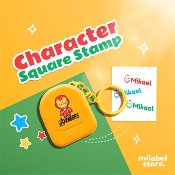 Character Square Stamp