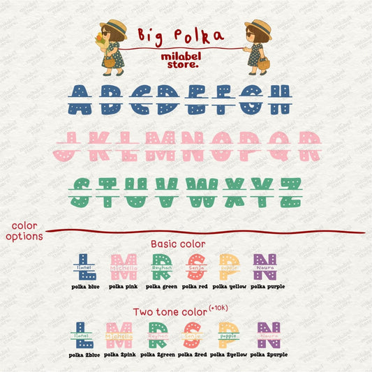 Big Polka Sticker