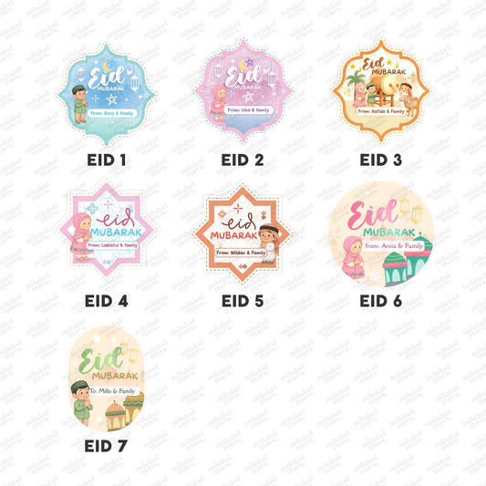 Label Ucapan Ied Fitr