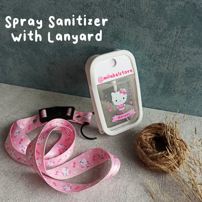 Spray Sanitizer + Lanyard