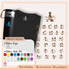 Stiker Initial Big Size