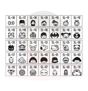Character Square Stamp