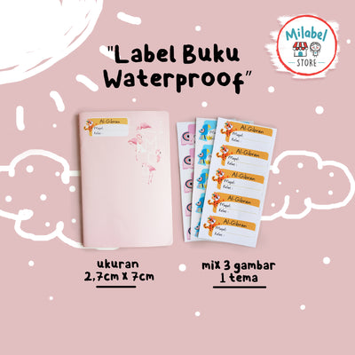 Label Buku Waterproof (MW)