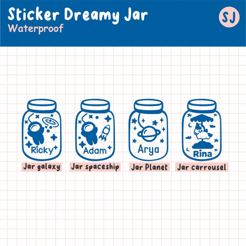 Sticker Dreamy Jar